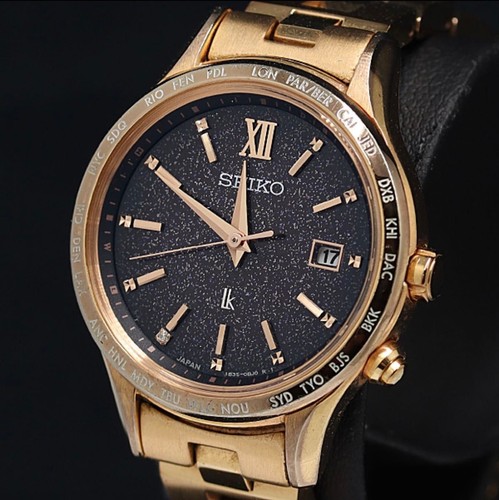 Seiko lukia quadrante nero - lukia,