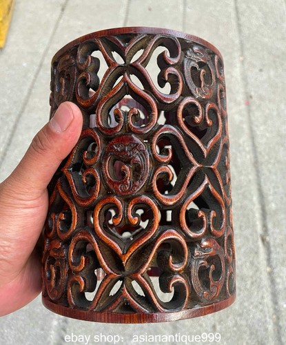 Pennello cavo intaglio legno