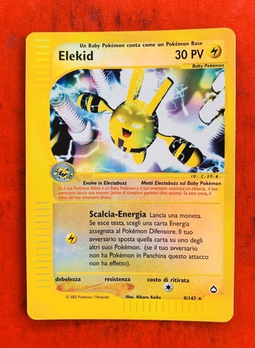 Lotto carte pokemon elekid - lotto,