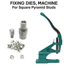 Quadrato Top Borchie a