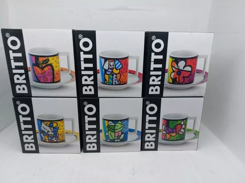 Romero britto set tazzine - 6,