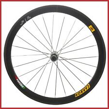 FIR ANTARA RUOTA POSTERIORE FIBRA DI CARBONIO 8sp 9sp 700C SHIMANO TUBOLARE ALTO VECCHIO VINTAGE