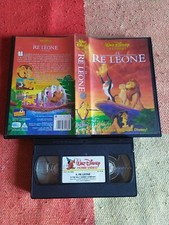 IL RE LEONE VHS italiano WALT