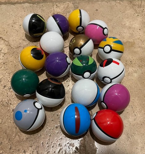 20pz mini pokeballs misti - 20pz,