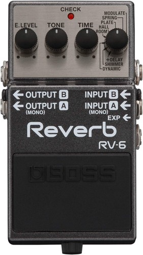 Boss reverb - boss, rv-6