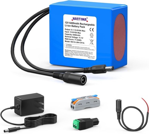 Batteria ricaricabile 6400mah - batteria,