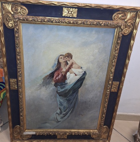 Dipinto olio tela - ad,