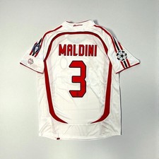 JERSEY RETRO' MILAN AWAY UCL FINAL 2007 - MALDINI 3 - SIZE L