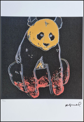 Andy warhol panda gigante - andy,