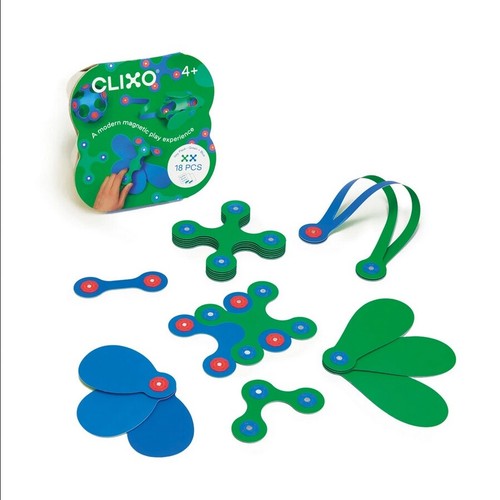 Clixo itsy grün blau magnet - &,