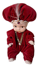 bambola in porcellana vintage