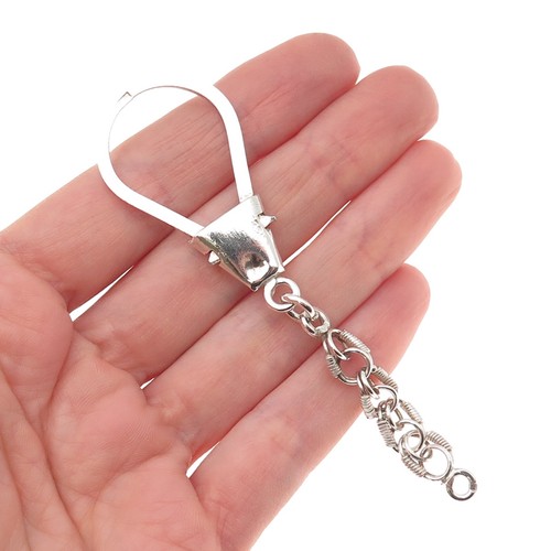 Portachiavi argento 800 - in,