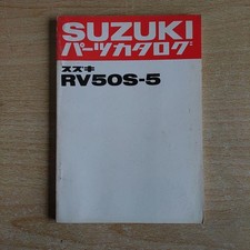 Suzuki RV50S-5 Parts Catalog