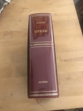 Dante opere -mursia- cofanetto