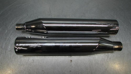 Silenziatori cromati harley - silenziatori,