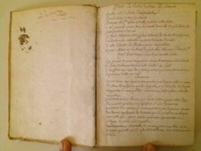libro antico - manoscritto