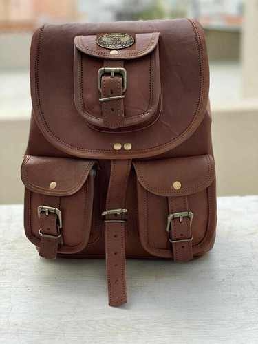 Zaino vera pelle tasche - pelle,
