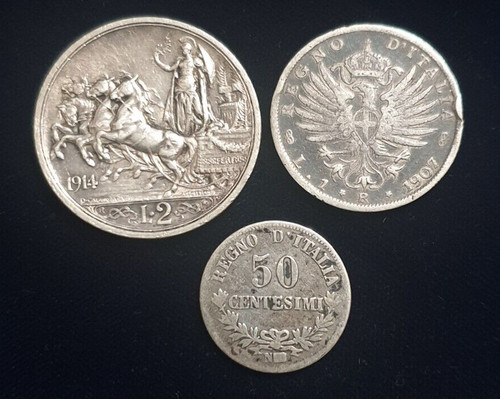 Regno italia lotto cent - d'italia,