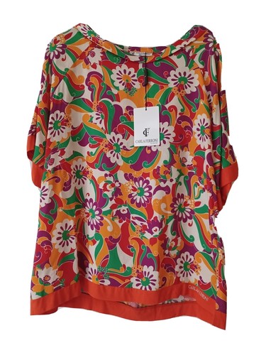 Blusa donna carla ferroni - blusa,