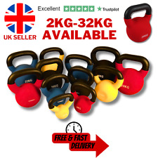 Exersci 2-24 kg kettlebell in neoprene peso ghisa esercizio fitness palestra casa