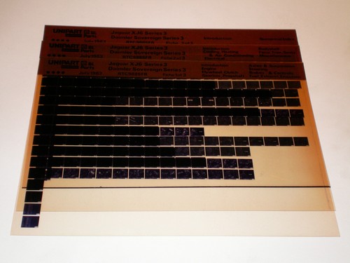Microfiche catalogo ricambi - catalogo,
