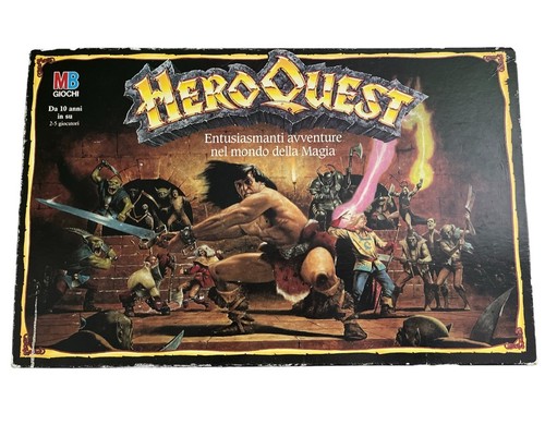 Heroquest vintage completo - mb,