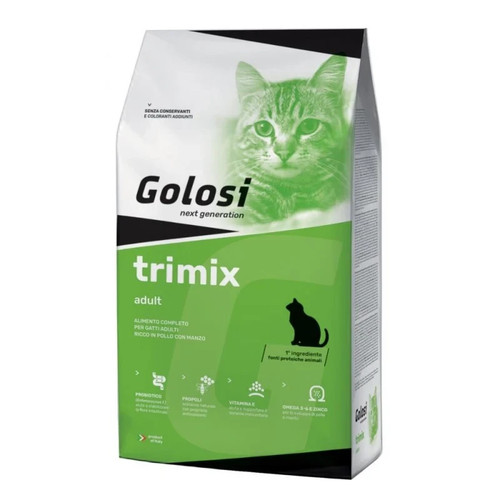 Crocchette gatto golosi trimix - crocchette,