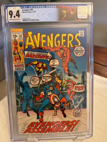 Avengers cgc 9 4 nm - avengers,