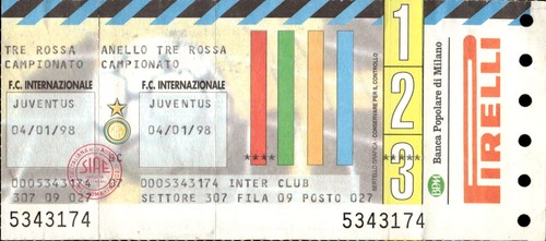 Biglietto stadio c - biglietto, f.c