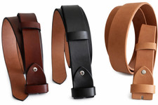 CINTURA IN CUOIO SENZA FIBBIA
