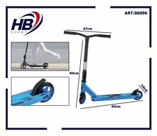 x Monopattino 2 Ruote Divertimento Adulti Ragazzi L01 Blu dfh