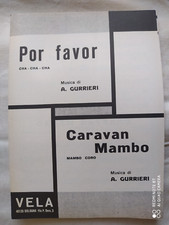 ALFREDO GURRIERI "POR FAVOR" - "CARAVAN MAMBO" - 1978 - EDIZIONI VELA - BOLOGNA