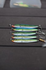 N.5 WILLIAMSON HERRING  N.3 50GR. N.1 75GR. N.1 100GR. VERTICAL JIGGING