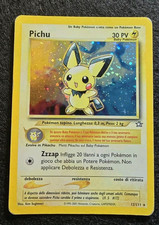 Pokemon Pichu Rara Holo Set Neo Genesis 12/111 Carta Anno 2000 Discreta Ita