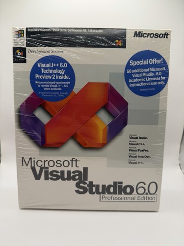 Microsoft visual studio 0 - microsoft, 6.0
