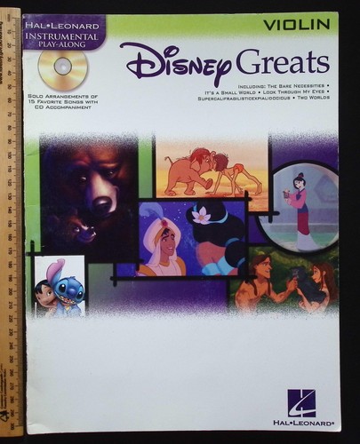Disney greats violin - disney, :