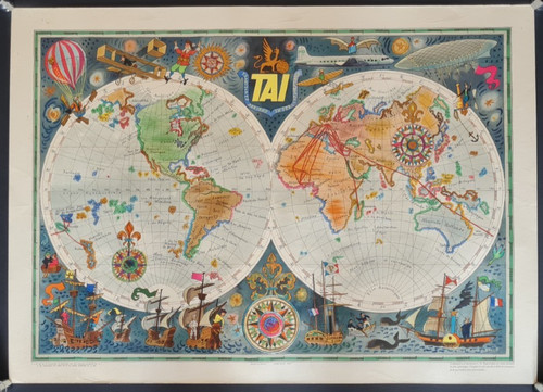 Poster vintage tai - poster, '50)
