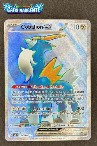 Cobalion caos nascente - cobalion, •