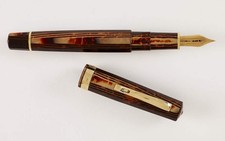 Omas Paragon Brown Arco and Gold fountain pen