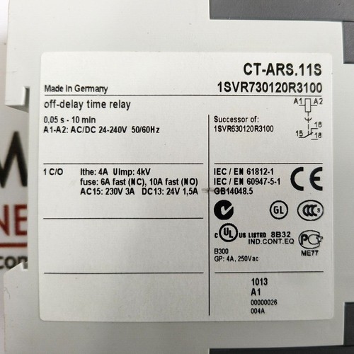Ars 11s 1svr730120r3100 - ct-ars.11s, per