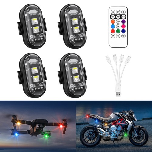 4pcs colori wireless led - 4pcs,