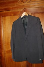 Sartoria Nicola Blasi, Vestito uomo, Gessato Righe, 100% Tela di Lana, , Usato