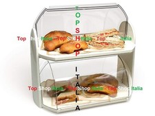 VETRINETTA VETRINA ESPOSITORE DA BANCO CORNETTI BRIOCHE DOLCI PANE BAR 3 2024