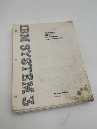 Ibm system disk rpg - system,