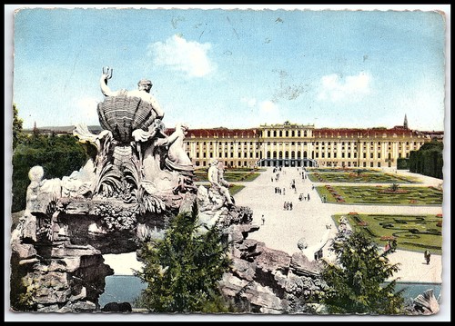 Cartolina epoca vienna - d'epoca,
