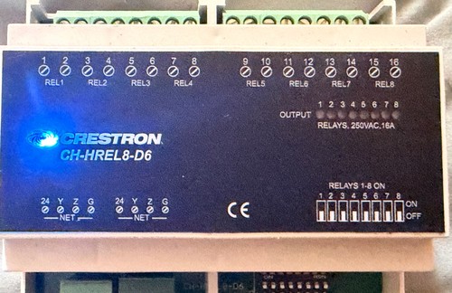 Crestron hrel8 8 relè - crestron,
