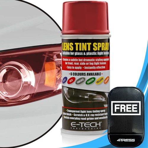 Spray tinta lente rossa tech - lente, e-tech