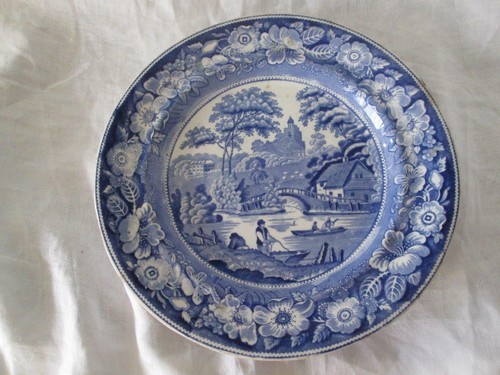 Antique john meir son - antique, blue