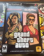 Grand Theft Auto Double Pack Liberty City Stories/Vice City Stories PS2 fuori produzione RARO