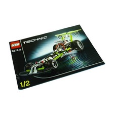 1x Lego Technic Istruzioni di Costruzione 1/2 Combine Harvester 8274-2 Dragster Car 8274